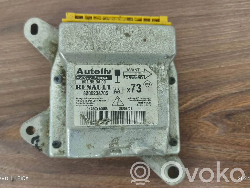 Renault Vel Satis Airbag control unit/module 