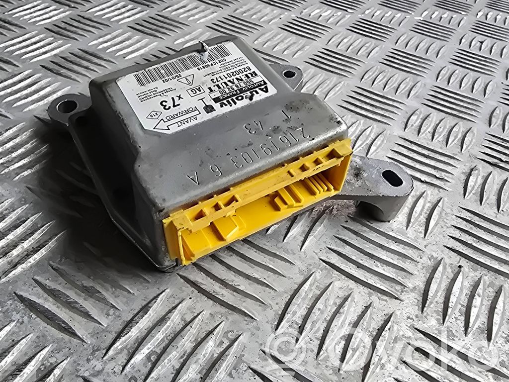 Airbag control unit/module   21619103,550789200,8200201173
