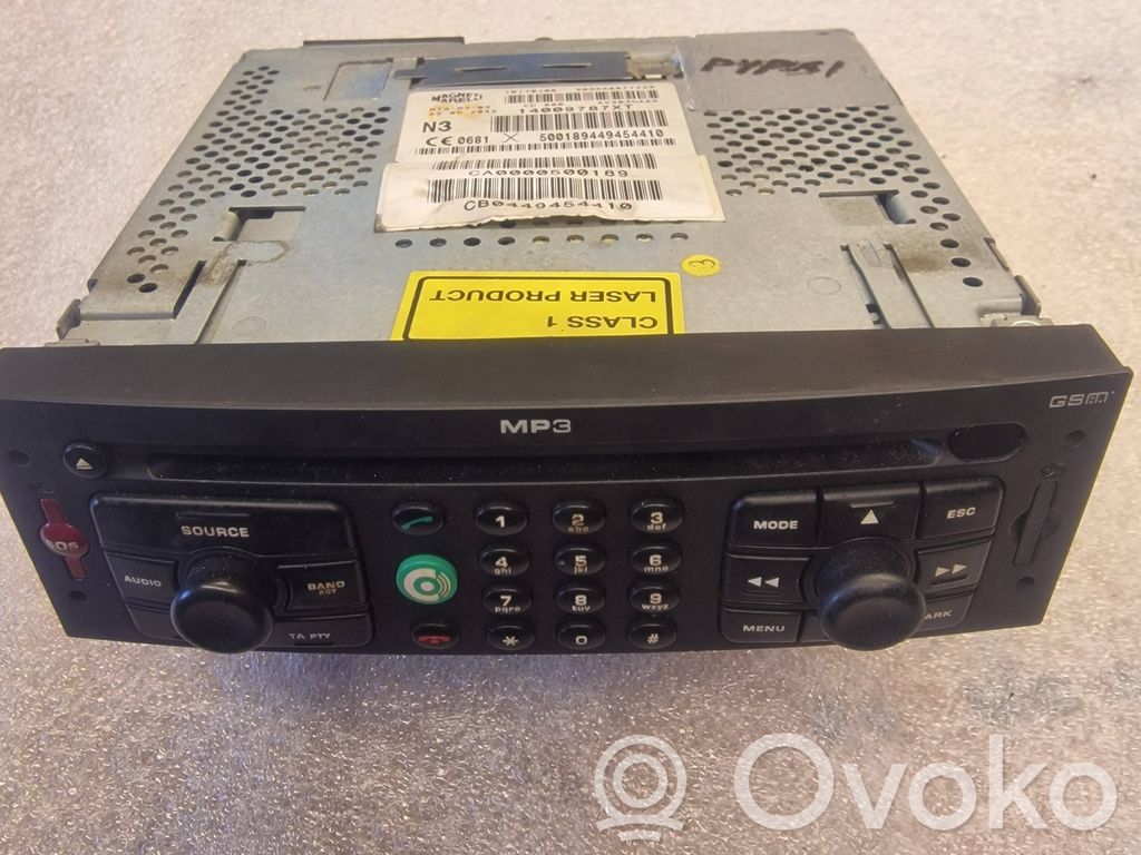 Peugeot 807 Panel / Radioodtwarzacz CD/DVD/GPS 