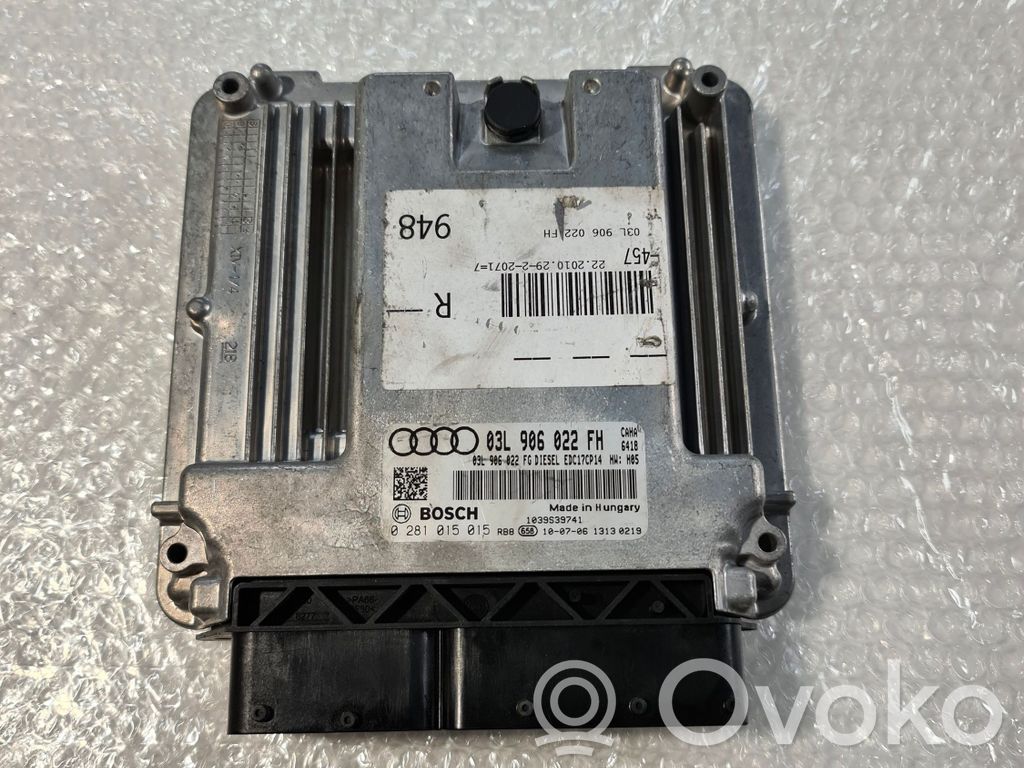Engine control unit/module   03L906022FH