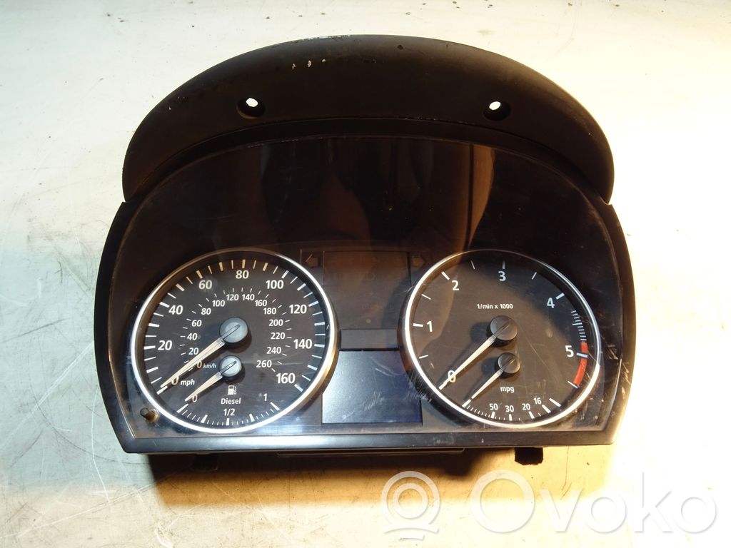 BMW 3 E90 E91 Geschwindigkeitsmesser Cockpit 