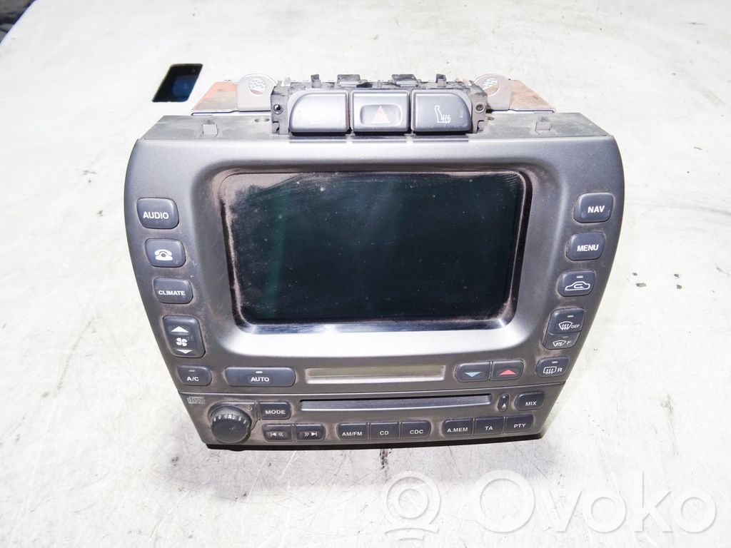 Jaguar X-Type Radio/CD/DVD/GPS head unit 