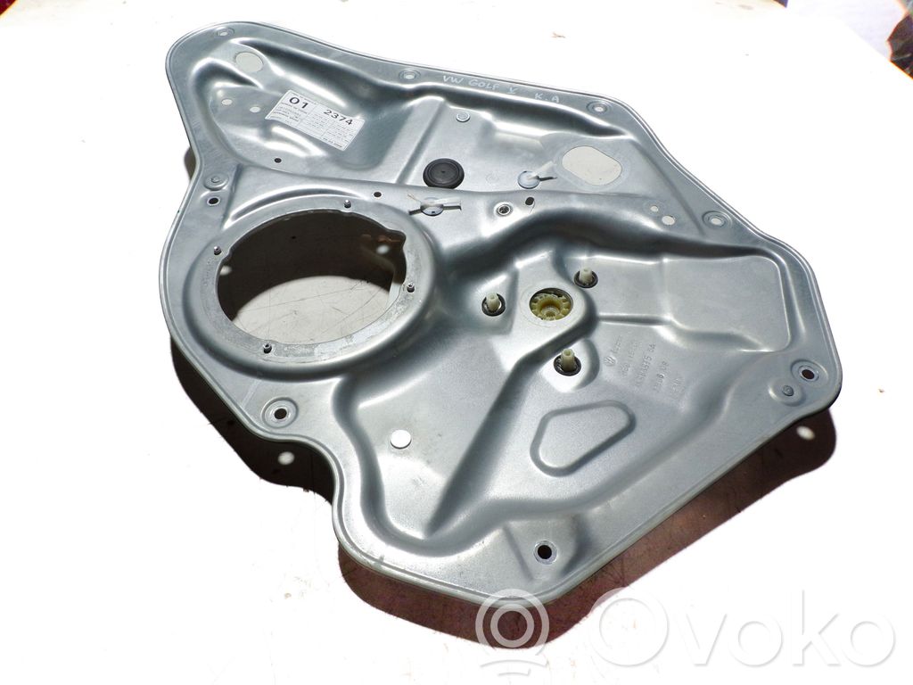 Volkswagen Golf V Mechanizm podnoszenia szyby tylnej bez silnika 