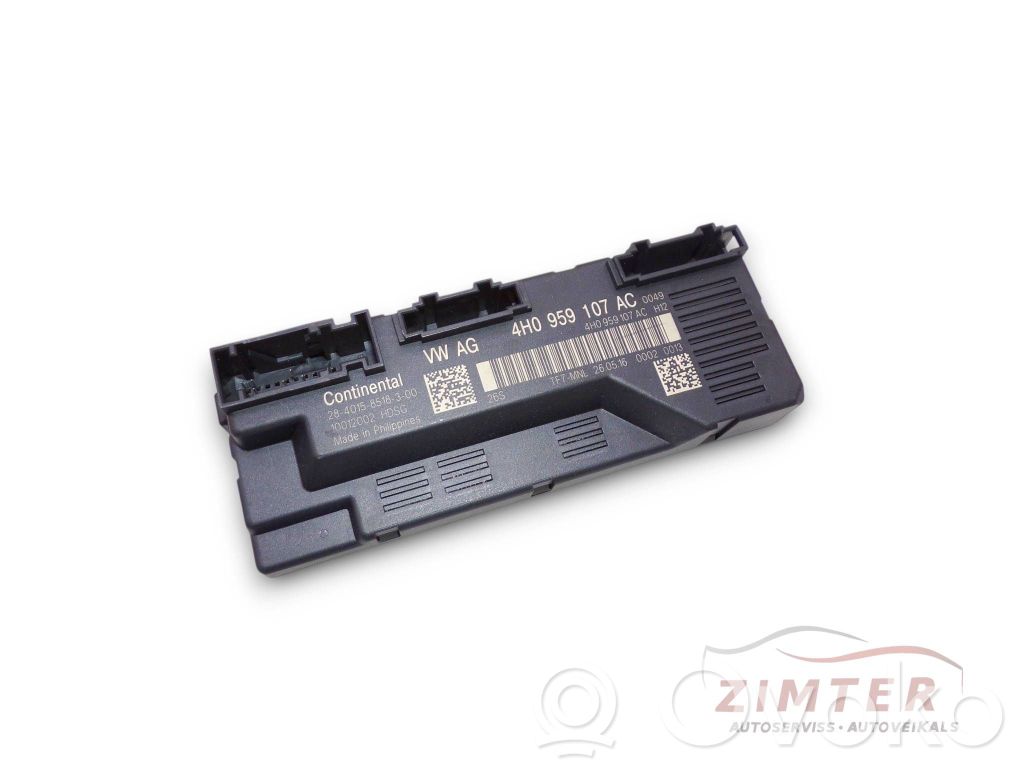 Tailgate/trunk control unit/module   4H0959107AC