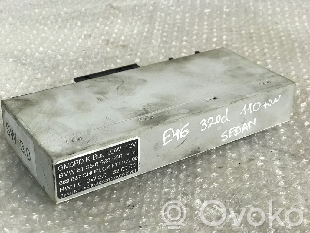 BMW 3 E46 Comfort/convenience module 