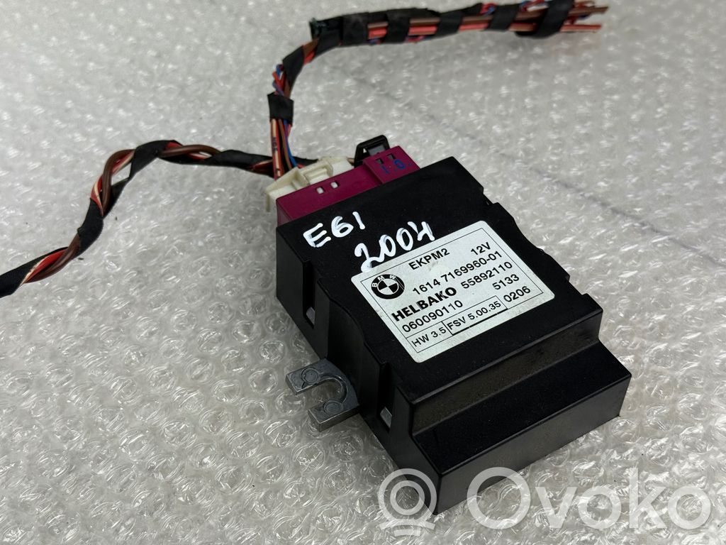 BMW 5 E60 E61 Fuel injection pump control unit/module 