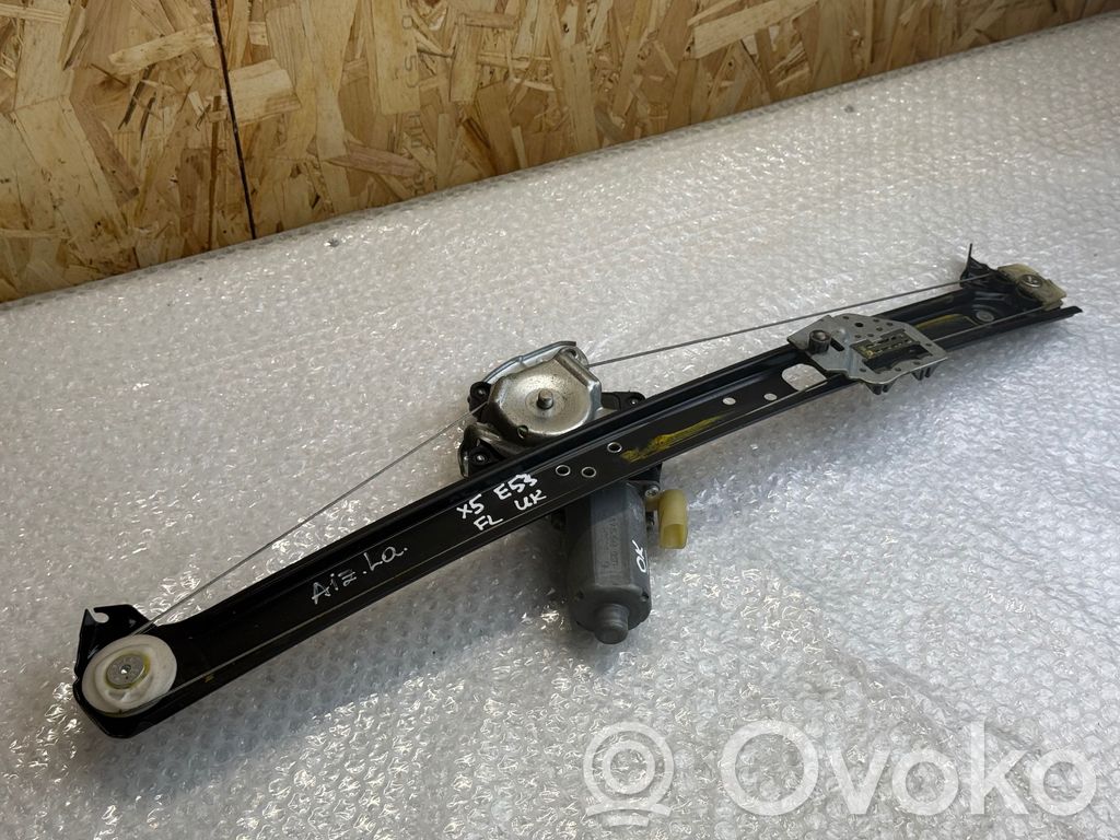 BMW X5 E53 Rear door window regulator with motor 