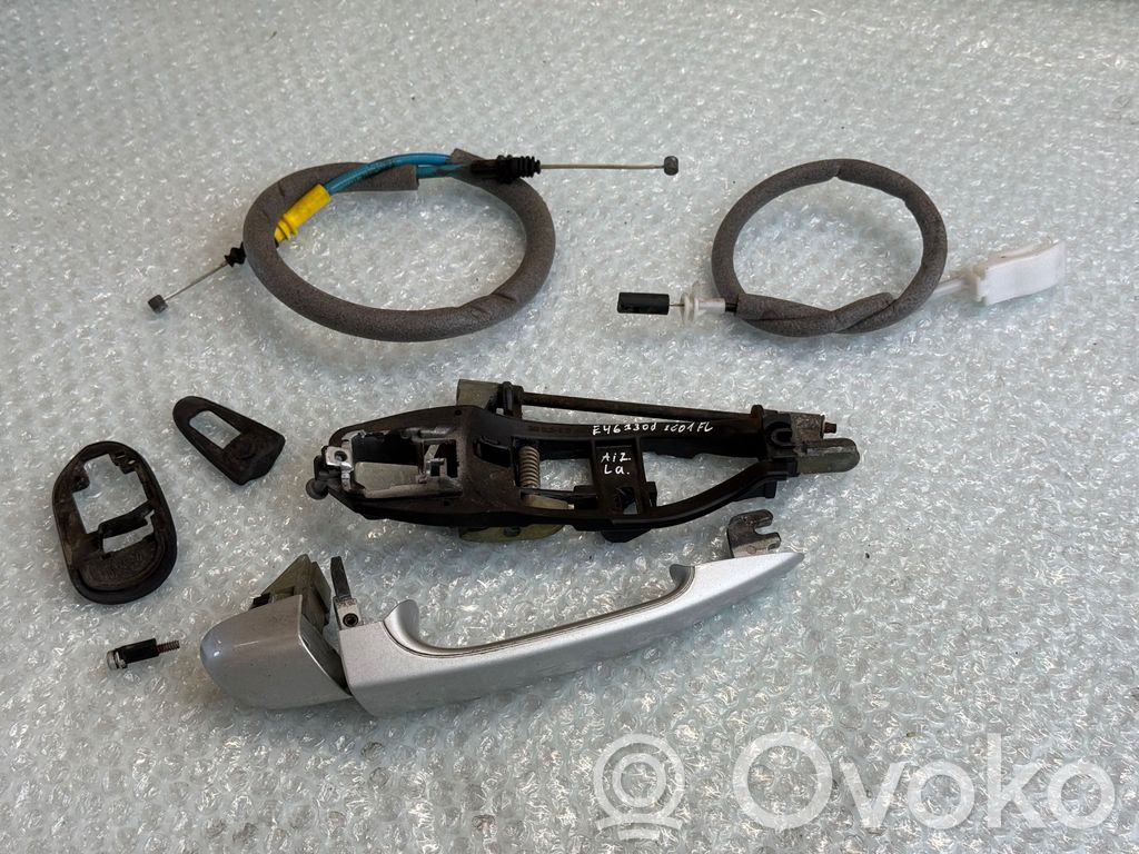BMW 3 E46 Klamka zewnętrzna drzwi tylnych 