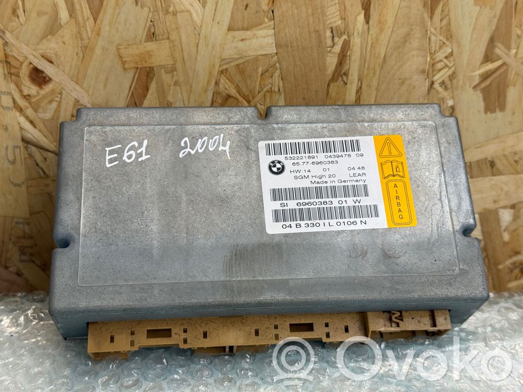 BMW 5 E60 E61 Airbag control unit/module 