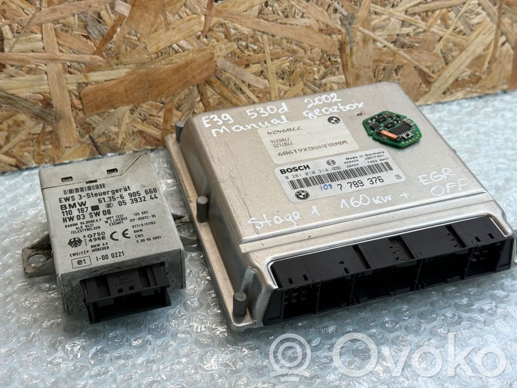 Engine control unit/module   7789376,0281010314,6905668,61356905668