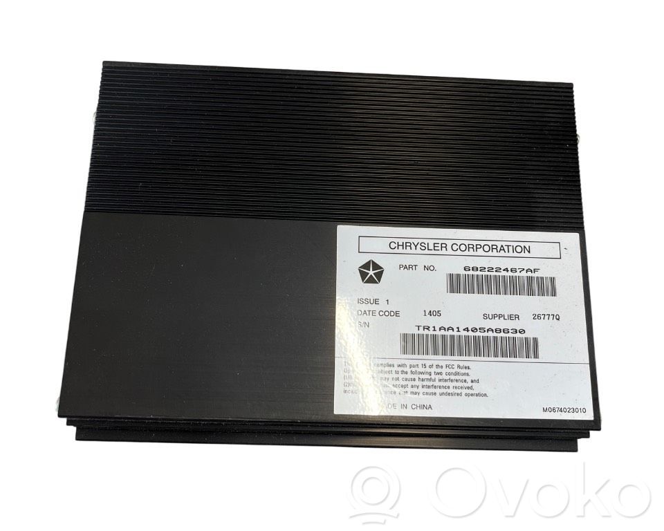 Dodge Challenger Sound amplifier 