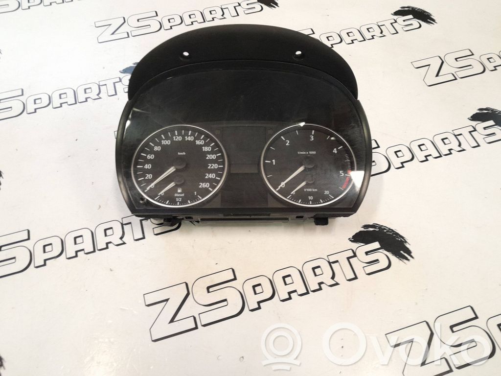 BMW 3 E90 E91 Speedometer (instrument cluster) 