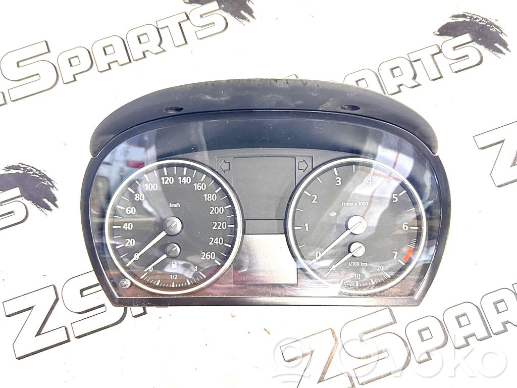 BMW 3 E90 E91 Speedometer (instrument cluster) 