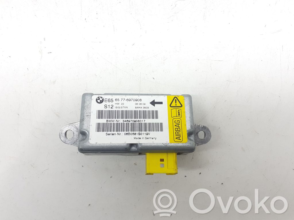 BMW 7 E65 E66 Unidad de control/módulo del Airbag 