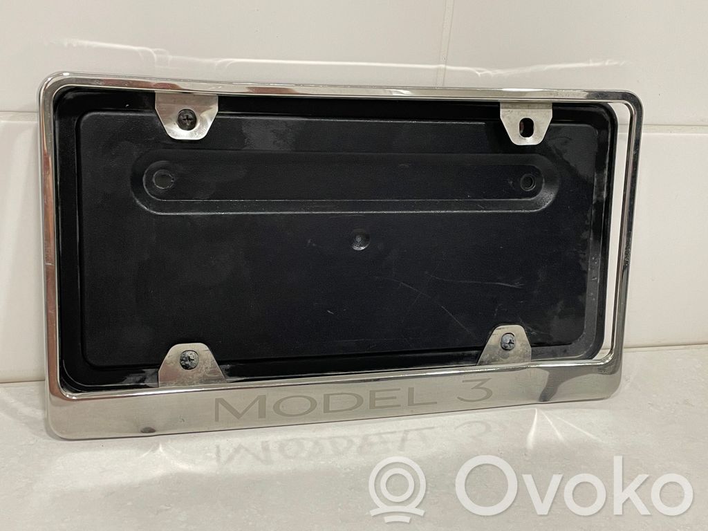 Tesla Model 3 Support de plaque d'immatriculation 