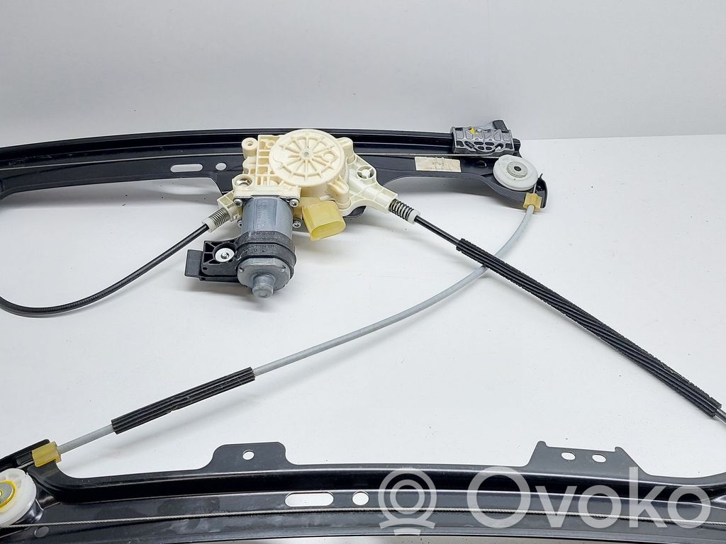 Front door window regulator with motor   977971,6981141,7184741