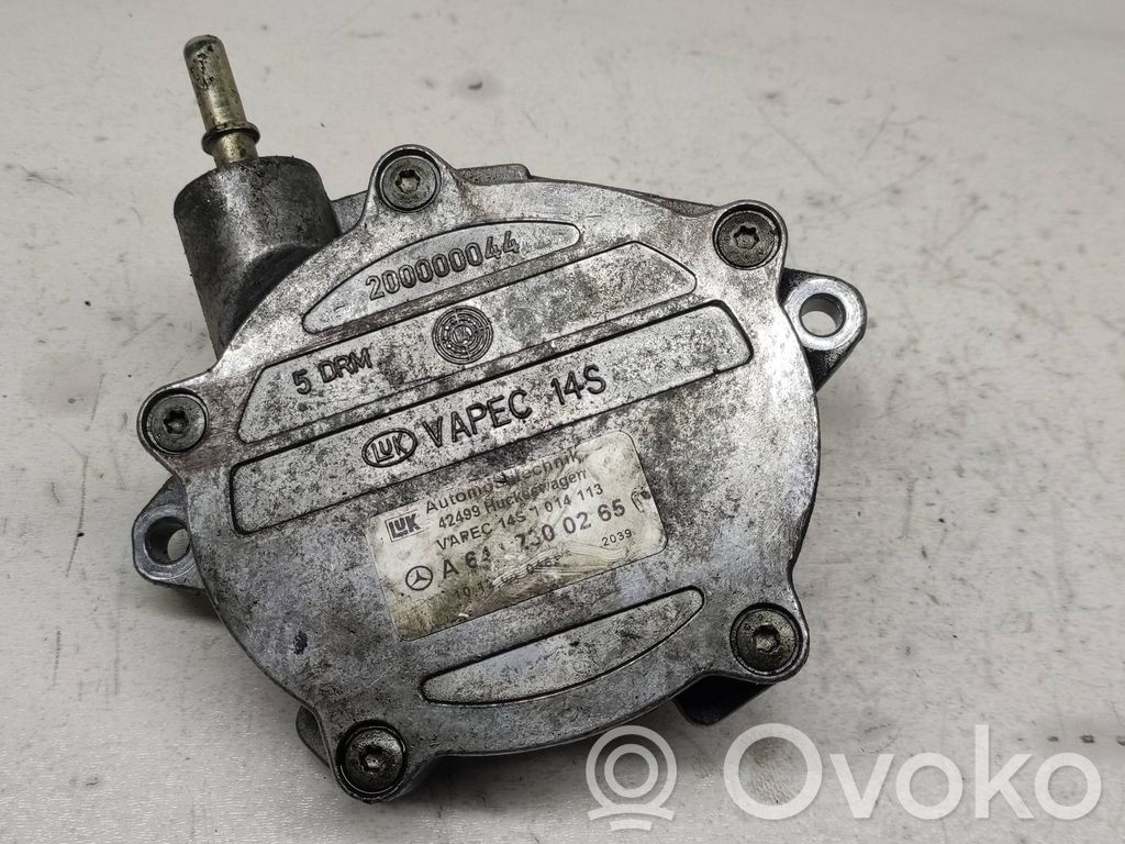 Mercedes-Benz A W169 Bomba de vacío 