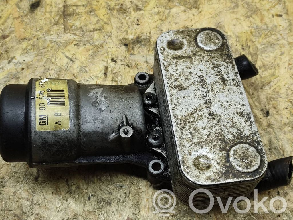 Saab 9-3 Ver1 Oil filter mounting bracket 