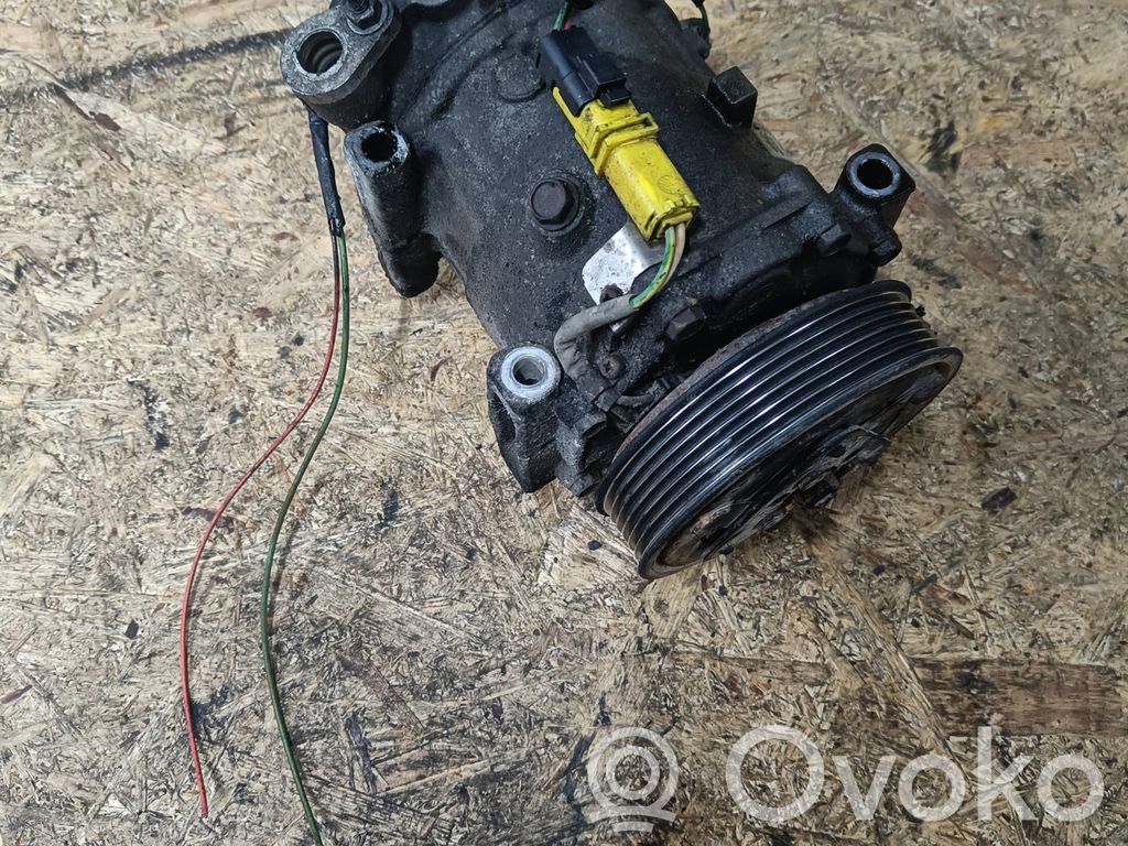 Peugeot 407 Klimakompressor Pumpe 