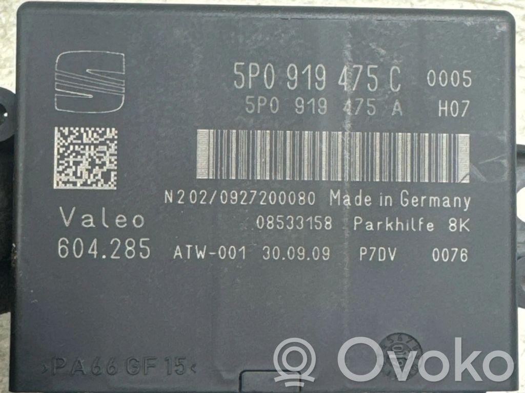Seat Leon (1P) Parking PDC control unit/module 