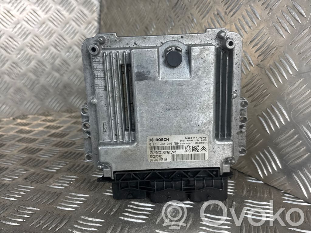 Citroen C5 Engine control unit/module 