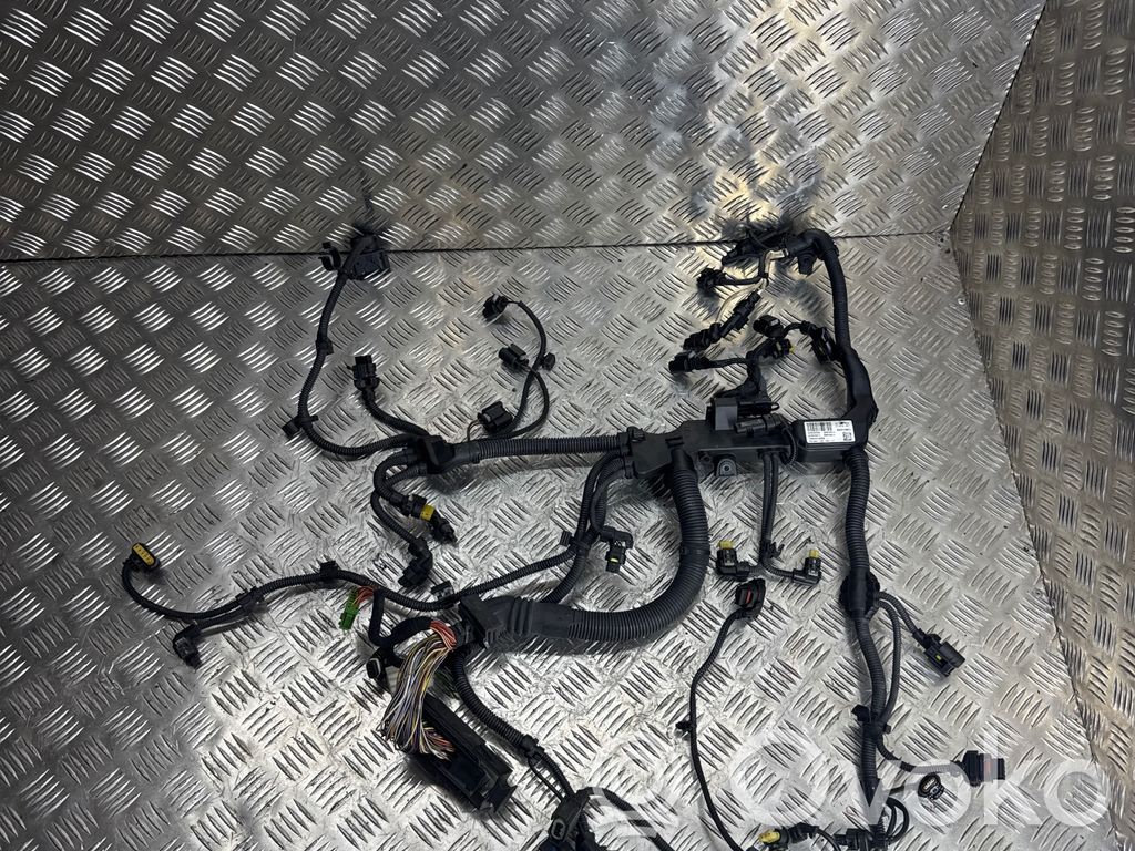 BMW 1 F20 F21 Wiązka przewodów silnika 