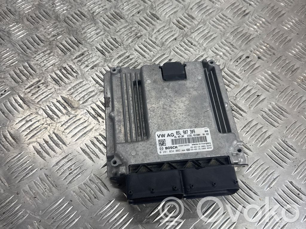 Engine control unit/module   05L907309,0281034002