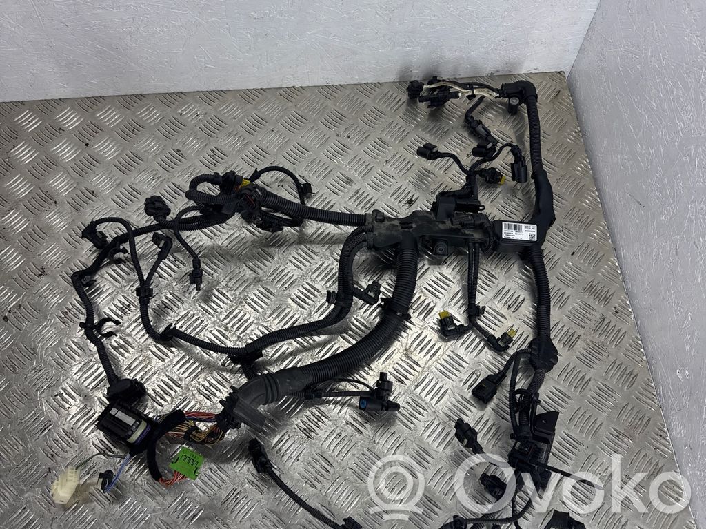 BMW 3 F30 F35 F31 Wiązka przewodów silnika 