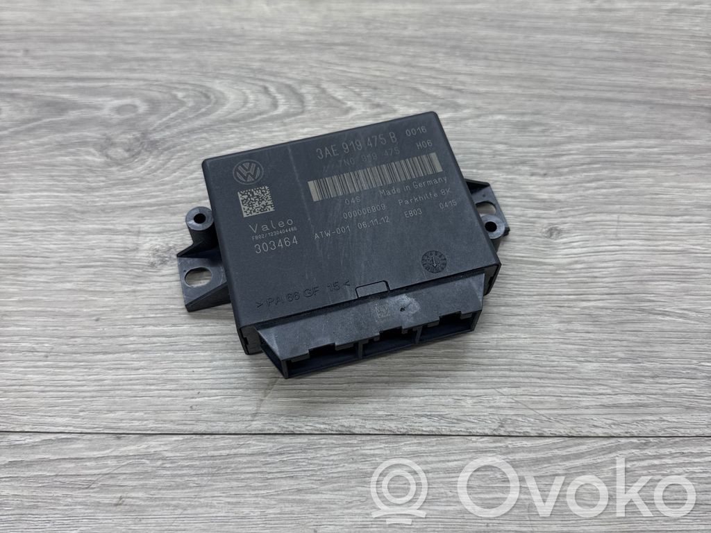 Volkswagen PASSAT B7 Parking PDC control unit/module 