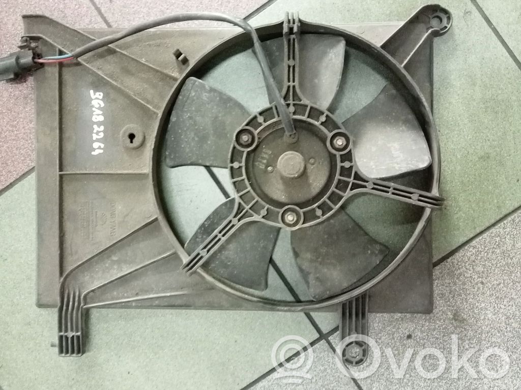 Daewoo Lanos Elektrisks radiatoru ventilators 