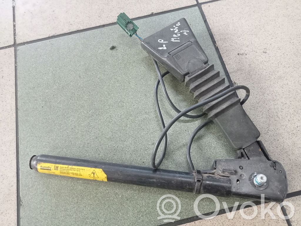 Opel Meriva A Hebilla del cinturón delantero 