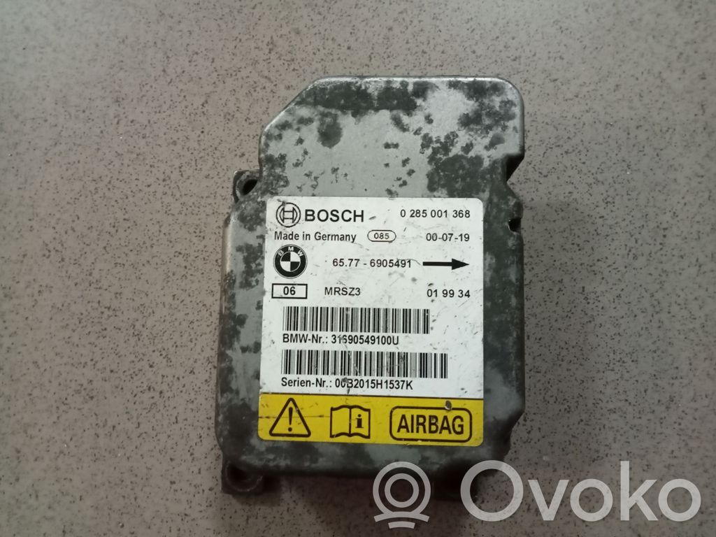 BMW 3 E46 Airbag control unit/module 
