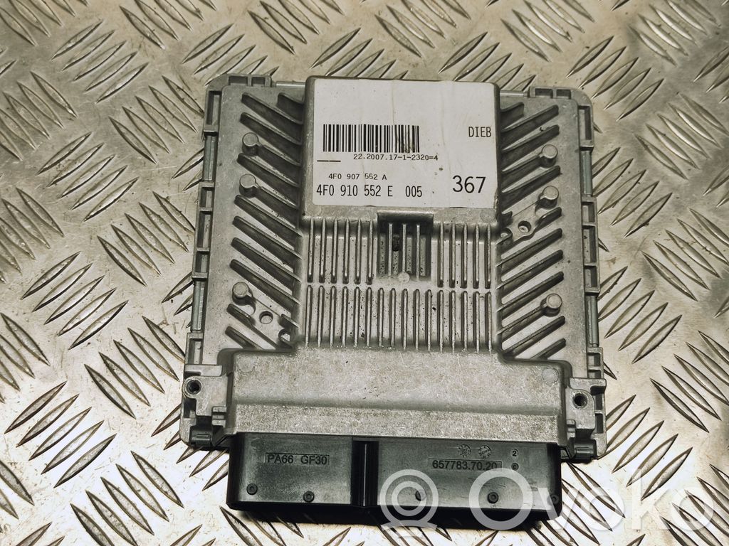 Audi A6 S6 C6 4F Engine control unit/module 