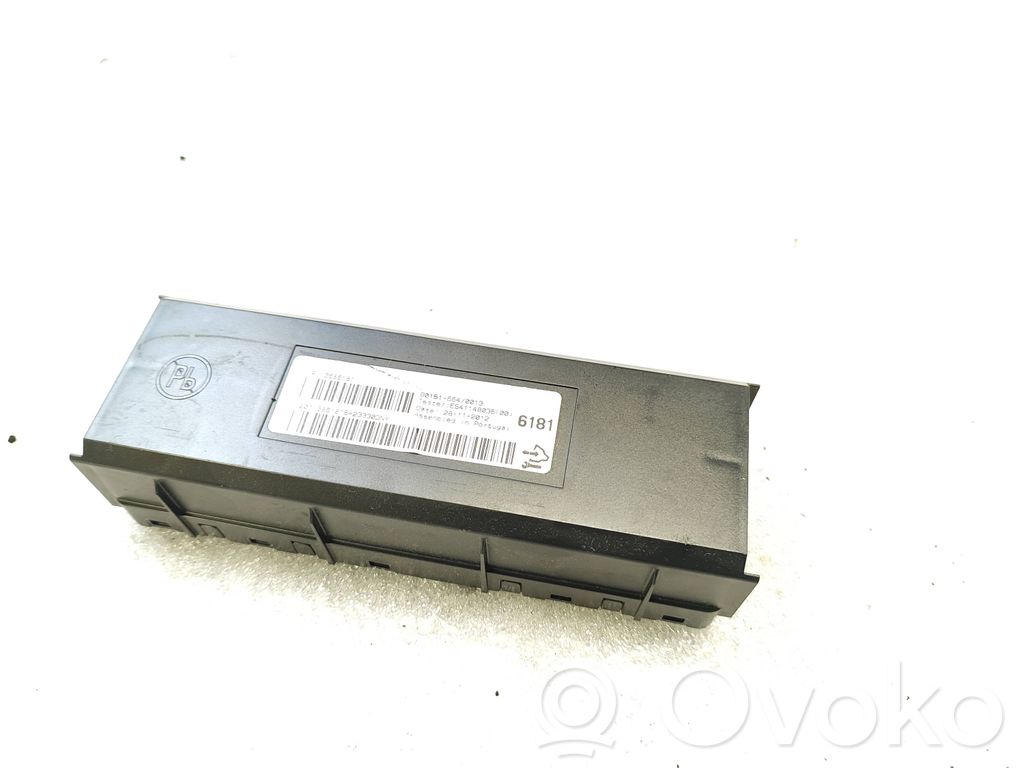 Opel Meriva B Climate control unit 