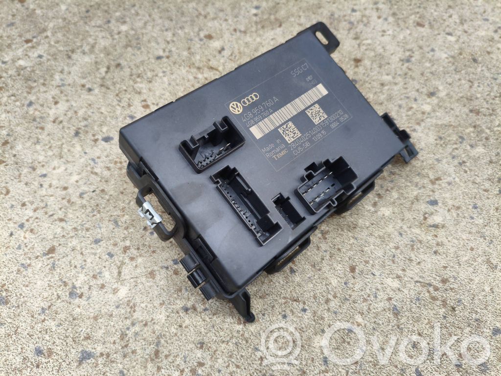Audi A6 C7 Module de commande de siège 