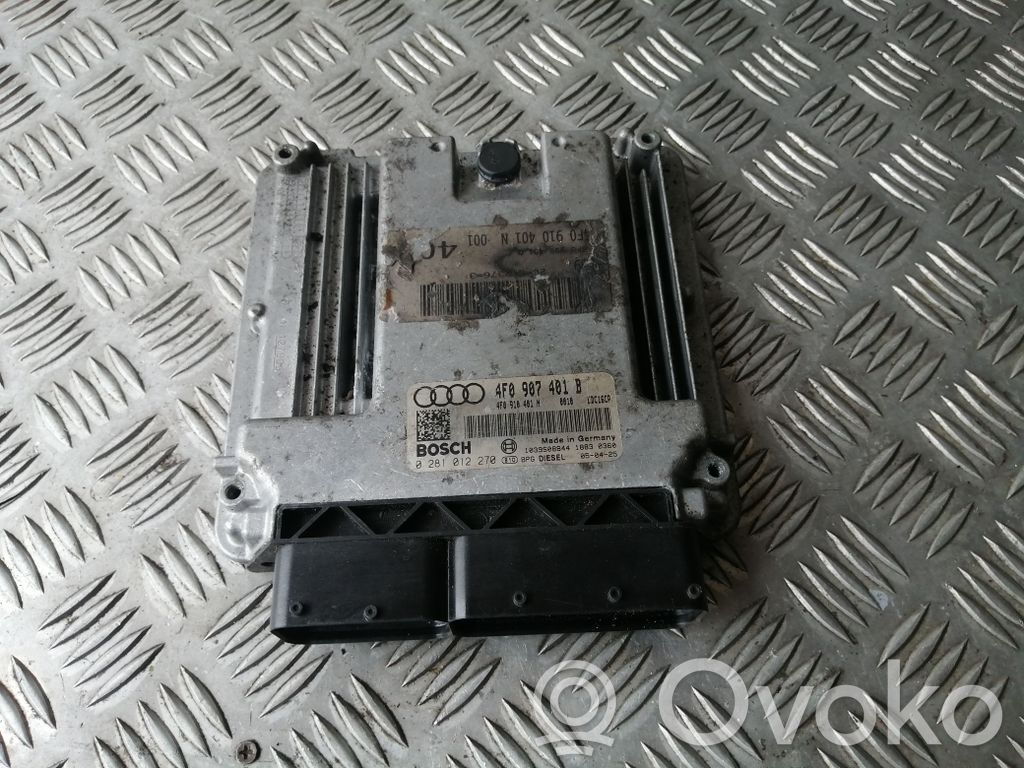 Engine control unit/module   4F0907401B,0281012270,4F0910401N