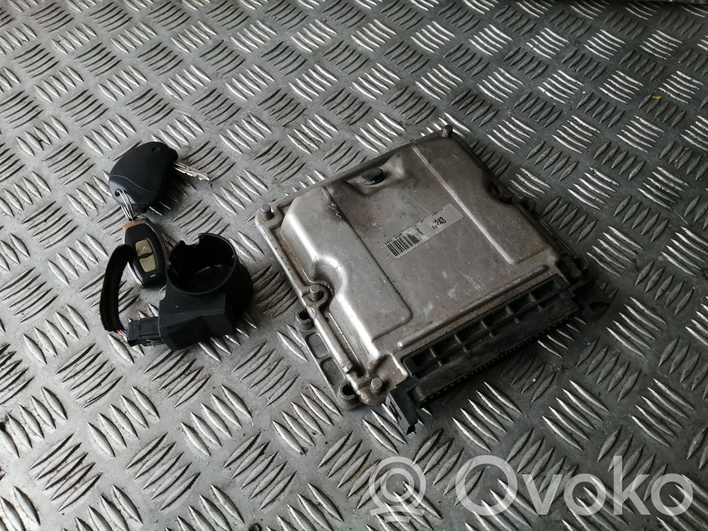 Peugeot 806 Engine ECU kit and lock set 