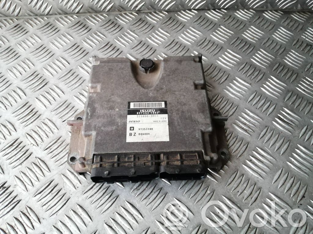 Opel Signum Engine control unit/module 