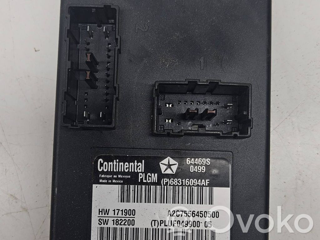 Chrysler Pacifica Tailgate/trunk control unit/module 