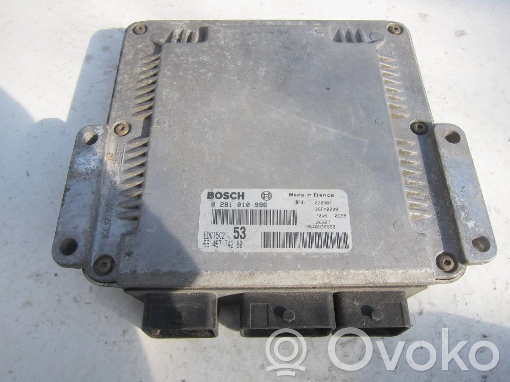 Citroen Xsara Picasso Engine control unit/module 