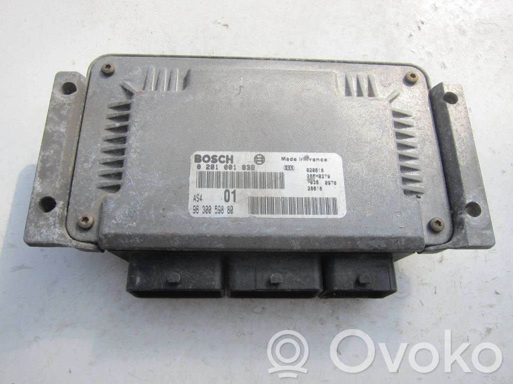 Peugeot 106 Engine control unit/module 