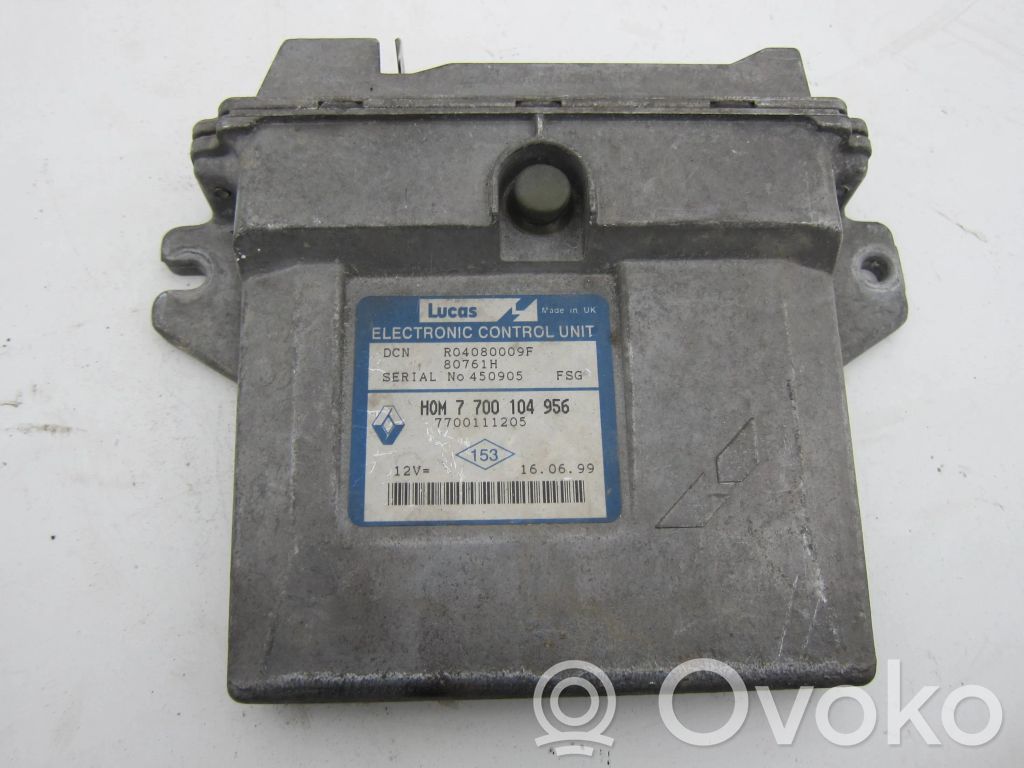 Renault Kangoo I Engine control unit/module 
