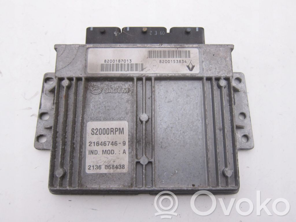 Renault Clio II Engine control unit/module 