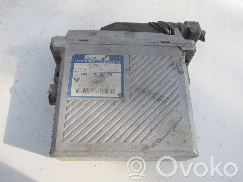 Renault Megane I Engine control unit/module 