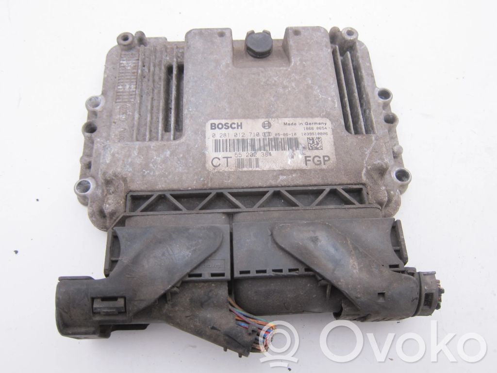 Engine control unit/module   55202384,0281012710