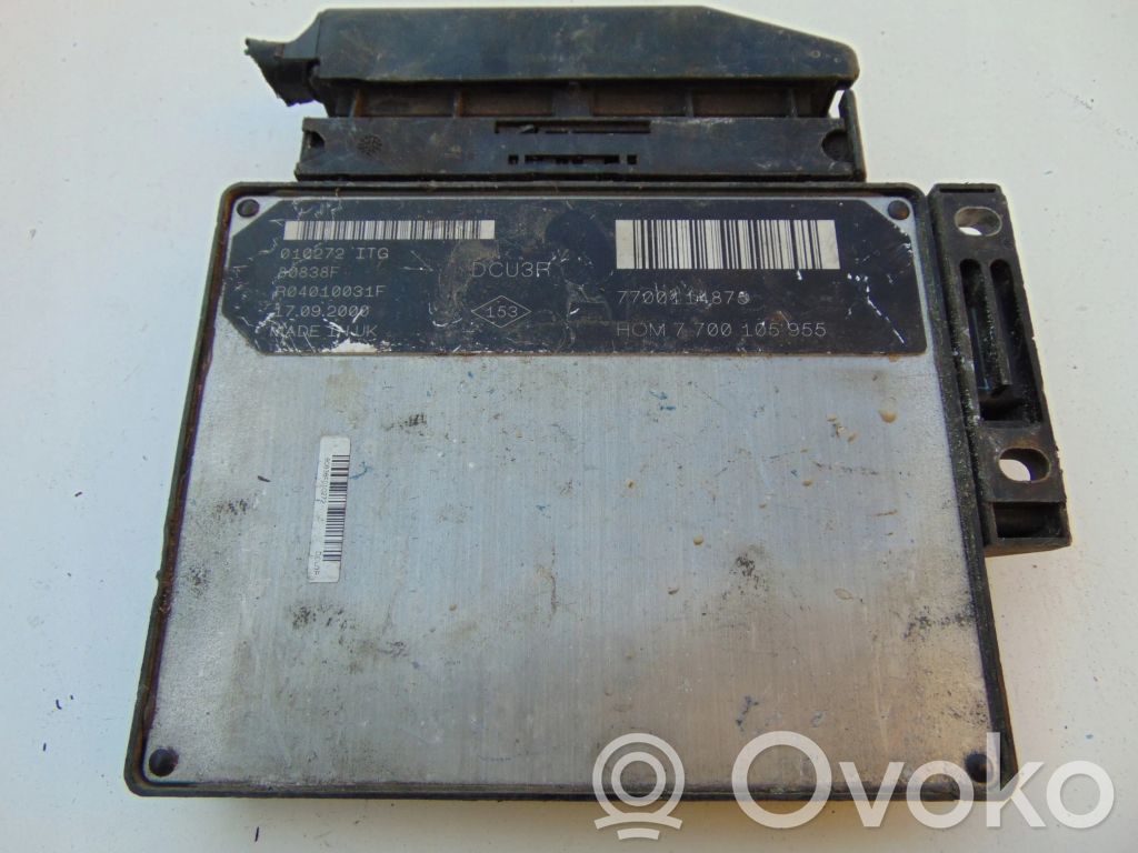 Renault Clio II Engine control unit/module 