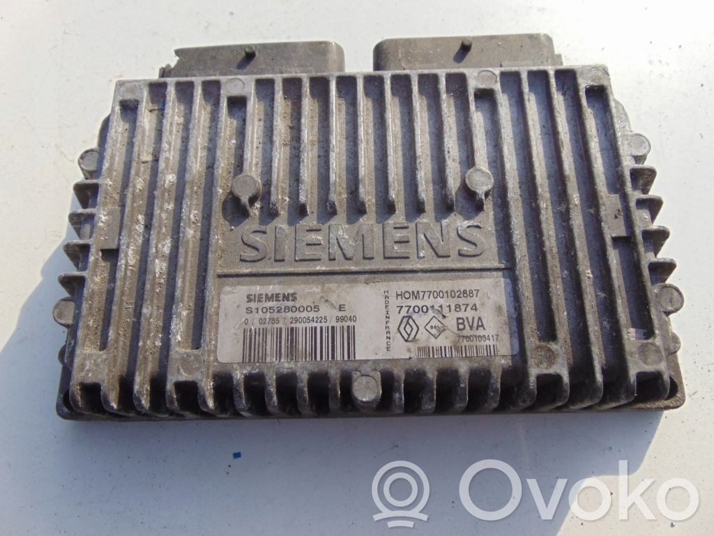 Engine control unit/module   7700102887