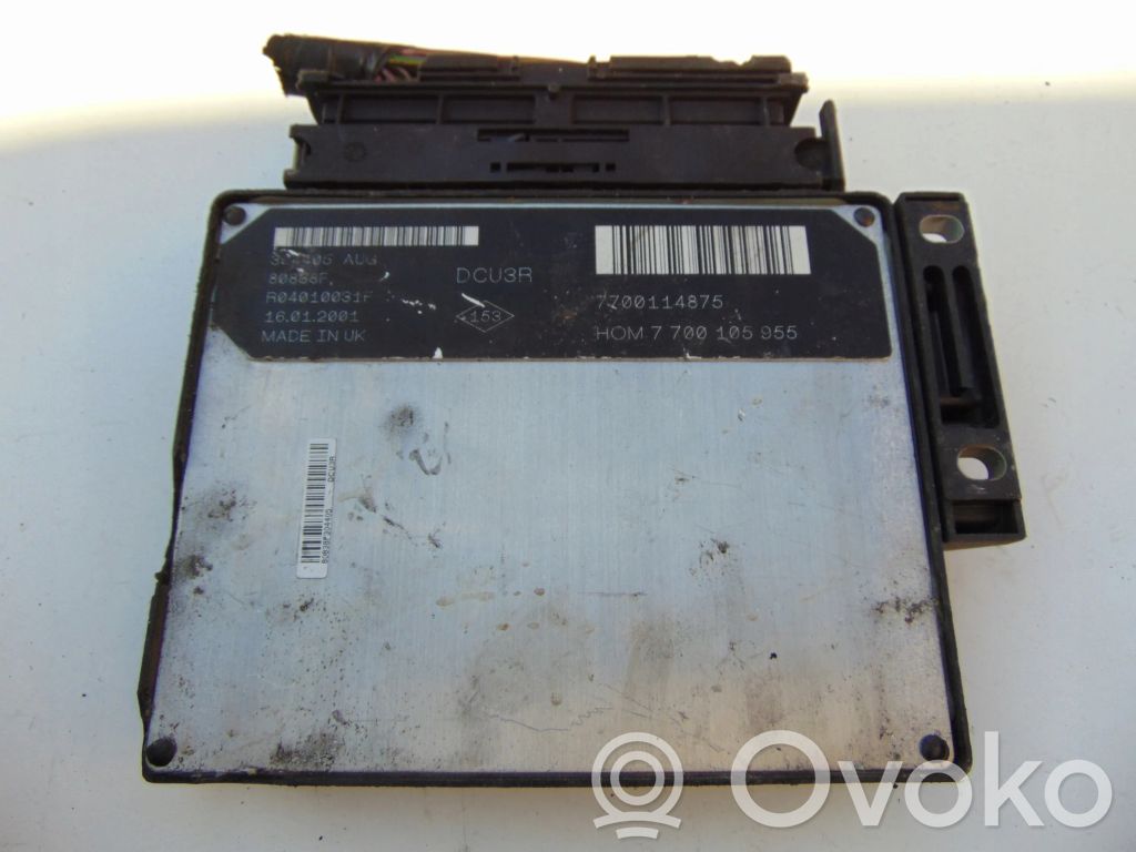 Renault Clio II Engine control unit/module 