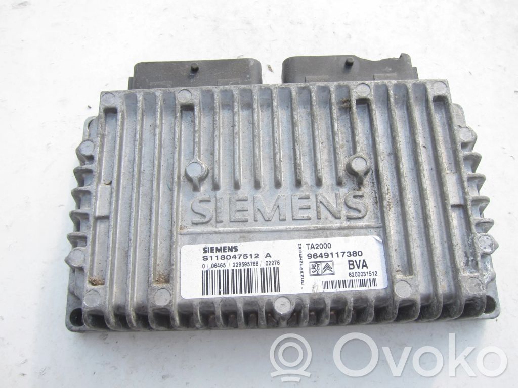 Peugeot 206 CC Gearbox control unit/module 