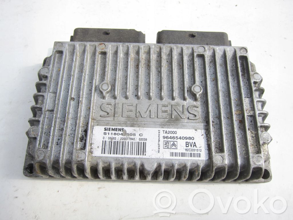 Peugeot 307 Gearbox control unit/module 